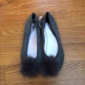 Gap Girls Holiday Sparkle Shoes Flats Sz 11